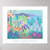 Art Poster: Ein englischer Garten, Italien Poster (Vorne)