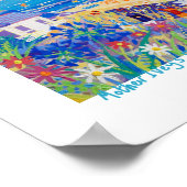 Art Poster: Familienspass, Mutter Vers Bay Cornwal Poster (Ecke)