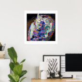 ART POSTER : GUSTAV KLIMT : DIE JUNGFRAU, 1913 (Heimbüro)