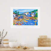 Art Poster: Hummer Fischer, Cadgwith, Cornwall Poster (Küche)