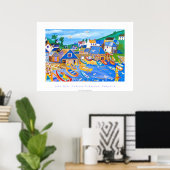 Art Poster: Hummer Fischer, Cadgwith, Cornwall Poster (Heimbüro)