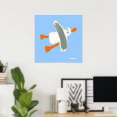 Art Poster: John Dyer Seagull Poster (Heimbüro)