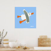 Art Poster: John Dyer Seagull Poster (Küche)