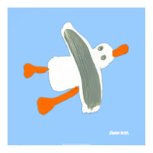 Art Poster: John Dyer Seagull