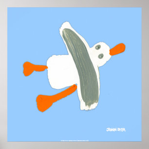 Art Poster: John Dyer Seagull Poster