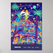 Art Poster: Liebe unter dem Mond Poster (Vorne)