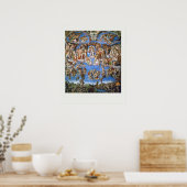 ART POSTER : MICHELANGELO : THE LAST JUDGMENT 1541 (Küche)