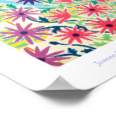 Art Poster: Nice Daisies, Nice Poster (Ecke)