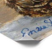 Art Poster of Birds "Behaltend Company" (Ecke)