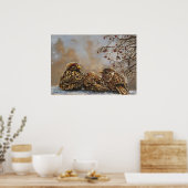 Art Poster of Birds "Behaltend Company" (Küche)