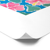 Art Poster: Pink Sky über Menton bläst Poster (Ecke)