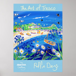 Art Poster: Puffin Days, The Art von Tresco Poster