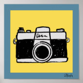 Art Poster Quadrat 8x8 (Vorne)