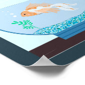 Art Poster Quadrat 8x8 (Ecke)