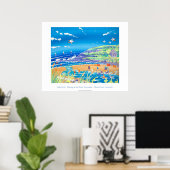 Art Poster: Spielen im Fluss, Church Cove Poster (Heimbüro)