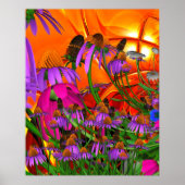 Art Poster Sunshine Blume (Vorne)