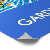 Art Poster: The Eden Project Cornwall, UK Poster (Ecke)