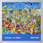 Art Poster: The Eden Project Cornwall, UK Poster (Vorne)