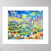 Art Poster: The Maze at Glendurgan by John Dyer Poster (Vorne)