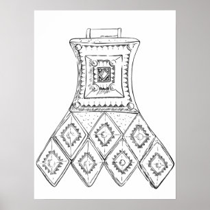 Art Poster-Tribal-Dekoration Poster