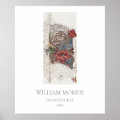 ART POSTER : WILLIAM MORRIS :HONEYSUCKLE (Vorne)