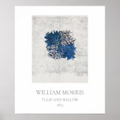 ART POSTER : WILLIAM MORRIS : TULIP + WILLOW 1875 (Vorne)