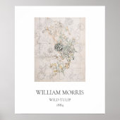 ART POSTER : WILLIAM MORRIS : WILD TULIP : 1884 (Vorne)