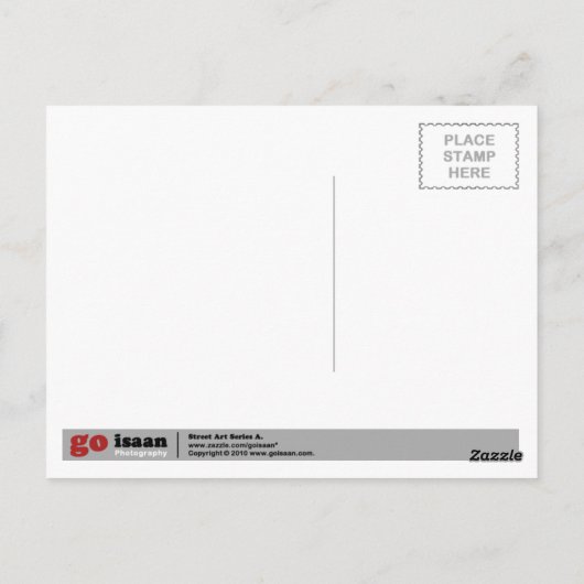 Art Postkarte (Rückseite)