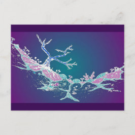 Art Postkarte 10: Magic Valley Mitternacht Luminou