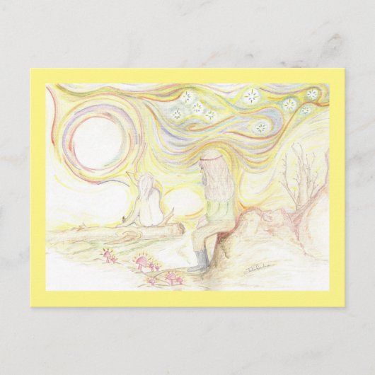 Art Postkarte 13: Allianz (Vorderseite)