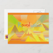 Art Postkarte 14: reLOVEution (Vorne/Hinten)