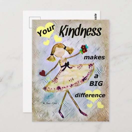 Art Postkarten personalisiertes Design (Vorne/Hinten)