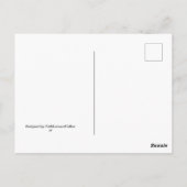Art Postkarten personalisiertes Design (Rückseite)