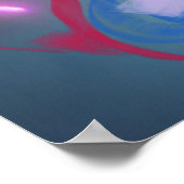 Art Potpourri A Colorful Girl Poster (Ecke)