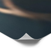 Art Potpourri  Blurry Girl Poster (Ecke)