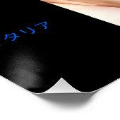 Art Potpourri Girl and Poem Poster (Ecke)