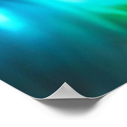 Art Potpourri  Rainbow Girl Poster (Ecke)