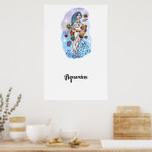 Art Print Aquarius Poster (Küche)