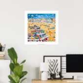 Art Print: Boote und Ropes, St Ives, Cornwall Poster (Heimbüro)