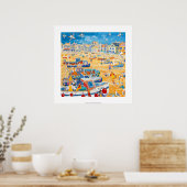 Art Print: Boote und Ropes, St Ives, Cornwall Poster (Küche)