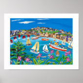 Art Print: Campion Days, Cornwall von John Dyer Poster (Vorne)