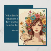 Art Print Card Summers End (Vorne/Hinten)