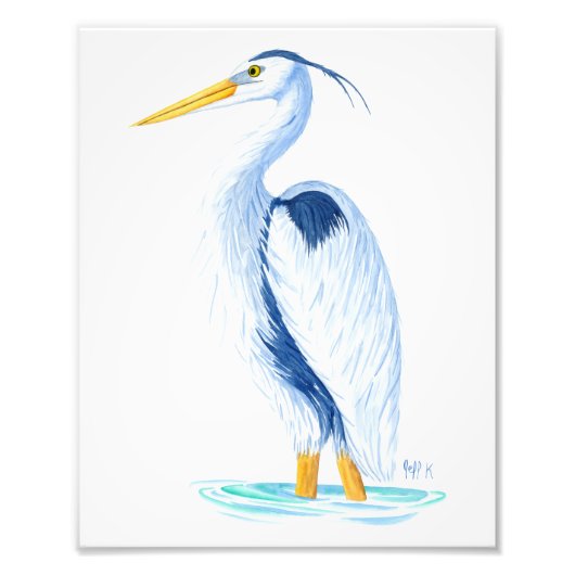 Art Print - Great Blue Heron Fotodruck (Vorne)