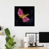 Art Print, Mitternachtsfliege Farbe Poster (Heimbüro)