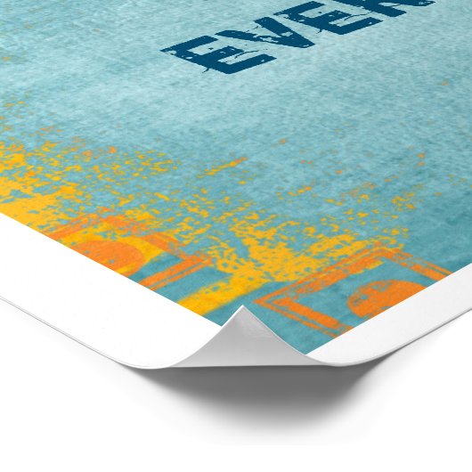 Art Print Poster (Ecke)