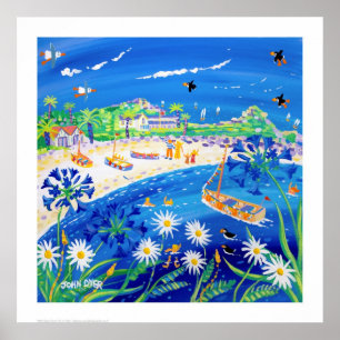 Art Print: Puffin Tage, Tresco. von John Dyer Poster