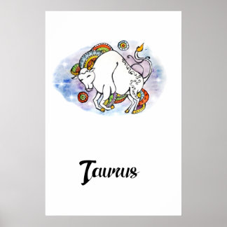 Art print Taurus Poster
