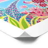 Art Print: Tresco, Isles of Scilly, Cornwall. Poster (Ecke)