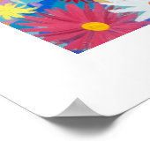 Art Print: Tropical Blue Night Tresco. Poster (Ecke)