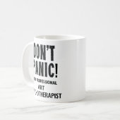 Art Psychotherapeut Kaffeetasse (Vorderseite Links)